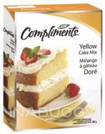 Compliments Cake Mix Yellow 468G