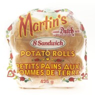 Martins Potato Sandwich Rolls 15oz 8 Count