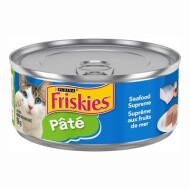 Seafood supreme cat food, Friskies 156 g