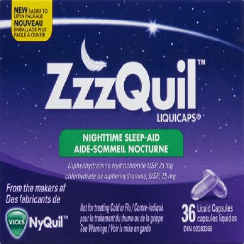 Aide-Sommeil ZzzQuil - Vicks