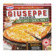 Frozen 5 Cheese Thin Crust Pizza, Giuseppe 439 g
