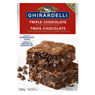 Ghirardelli Premium Triple Chocolate Brownie Mix ~2.83 kg