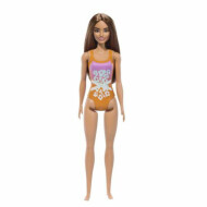 Barbie Beach Barbie Doll With Light Brown Hair Wearing Tropical Pink & Orange Swimsuit 1Ea Barbie Beach Barbie Doll With Light Brown Hair Wearing Tropical Pink & Orange Swimsuit 1Ea