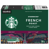 Starbucks French Roast K-Cup Pods 24 Count