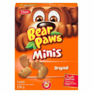 Dare Bear Paws Minis Molasses Dare Bearpaws ~210 g