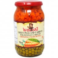 Wolski Green Peas With Carrots 796 ml
