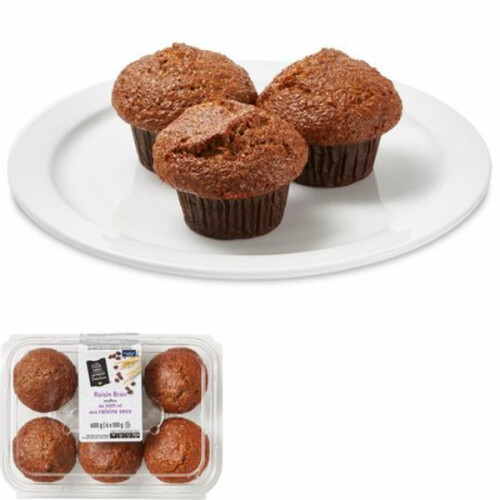 Your Fresh Market Raisin Bran Muffins 1Ea Walmart, Vancouver Grocery