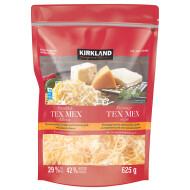 Kirkland Signature Shredded Tex Mex Cheese, 2 x 625 g