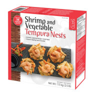 Sato Asian Fare Shrimp and Vegetable Tempura Nests ~1.13 kg
