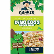 Quaker Dino Eggs Instant Oatmeal ~304 g