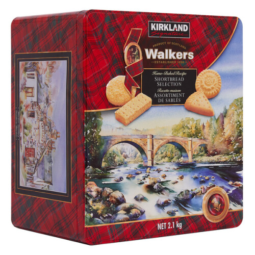 Kirkland Signature Walkers Shortbread Selection Cookies 2.1 kg Costco, Montreal Grocery