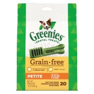 Greenies&trade; Grain Free Adult Petite Dog Dental Treats - Natural, Oral Health, Original