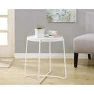 HomeTrends Tray Top Table - Black White