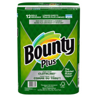 Bounty Plus Paper Towels 12 Count