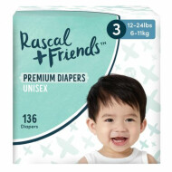 Rascal + Friends Size 3 Premium Diapers Size 3