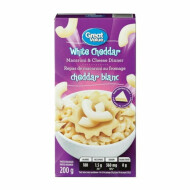 Great Value White Cheddar Macaroni & Cheese Dinner 1Ea