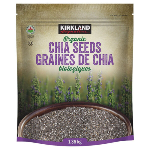 Kirkland Signature Organic Chia Seeds 1.36 kg Costco, Vancouver