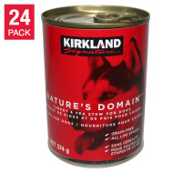Kirkland Signature Nature’s Domain Turkey & Pea Stew Canned Dog Food ~24 x 13.2 oz