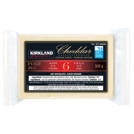 Kirkland Signature Medium Cheddar Cheese Block, 1.15 kg