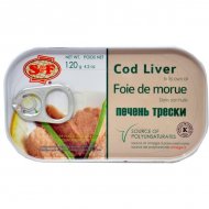 S&F Cod Liver ~120 g