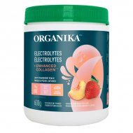 Organika FÄV Juicy Strawberry Peach Electrolytes Plus Enhanced Collagen ~600 g