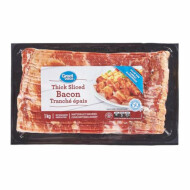 Great Value Extra Thick Cut Bacon ~1 kg