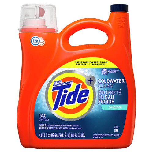 Laundry clearance detergent delivery