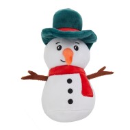Merry & Bright&trade; Holiday Snowman Grunter Dog Toy