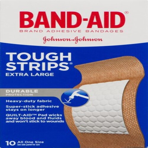 Brand Flexible Fabric Knuckle and Fingertip Adhesive Bandages