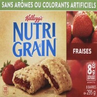 Nutri-grain cereal bars, strawberry bars 8
