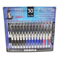 Zebra Z-Grip Flight Pen 30 Count