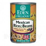Eden Mexican Rice & Bean 398ML