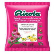 Honey lemon with echinacea cough suppressant throat drops