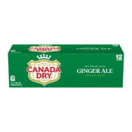Canada Dry Ginger Ale, 12 x 355 ml