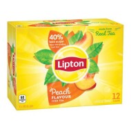 Peach iced tea