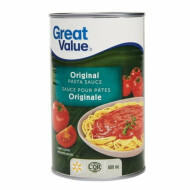 Great Value Original Pasta Sauce 680 ml