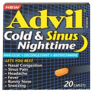 Cold & Sinus Nighttime Caplets