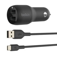Belkin Boost Charge 24-Watt Dual USB-A Port Car Charger 1Ea
