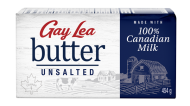 Gay Lea Unsalted Butter 454gm 1 Ea