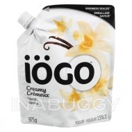 Iogo 1.5% Vanilla Yogurt 975 g