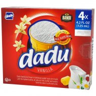 Dadu Vanilla Ice Cream Cone 4 Count