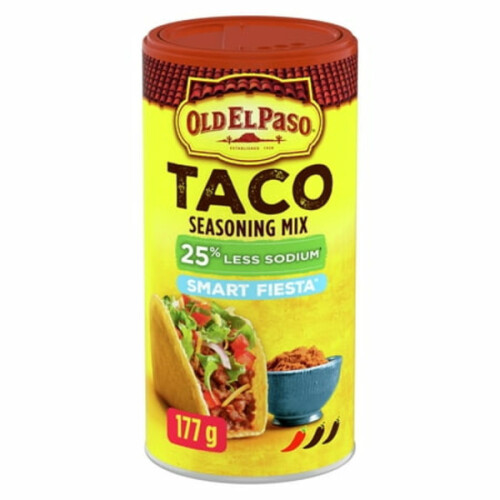 Smart Fiesta Less Sodium Taco Seasoning Mix - Old El Paso