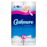 Cashmere DR 2-Ply Bathroom Tissue Rolls 8 Count