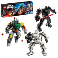 LEGO 66778 Star Wars Mech Action Figure Set 3 Count