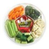 Soccer-Shaped Vegetable Tray 965 g