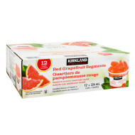 Kirkland Signature Red Grapefruit in Light Syrup, 12 x 8 oz
