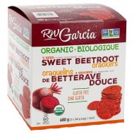 RW Garcia Organic Sweet Beet Crackers ~680 g