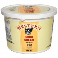 Western Premium BBQ Products 14% Sour Cream 500 ml