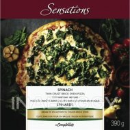 Sensations Pizza Thin Crust Spinach 390G