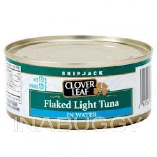 Clover Leaf Flaked Light Tuna Skipjack In Water 170G Sobeys